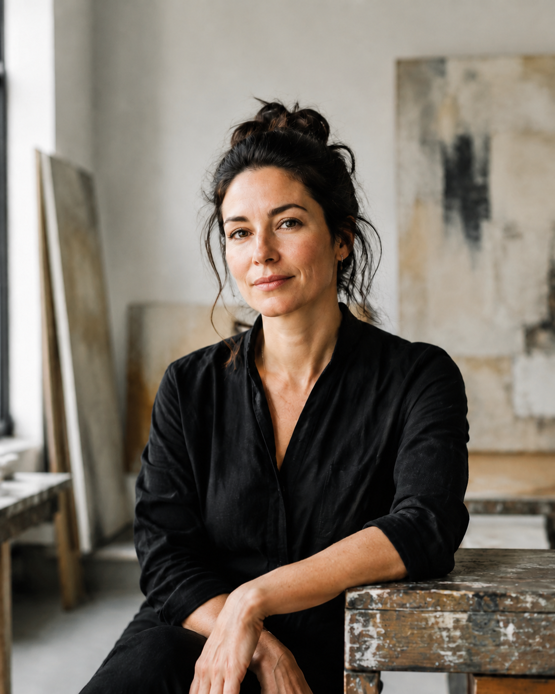 Portrait of the artist behind AZMOON